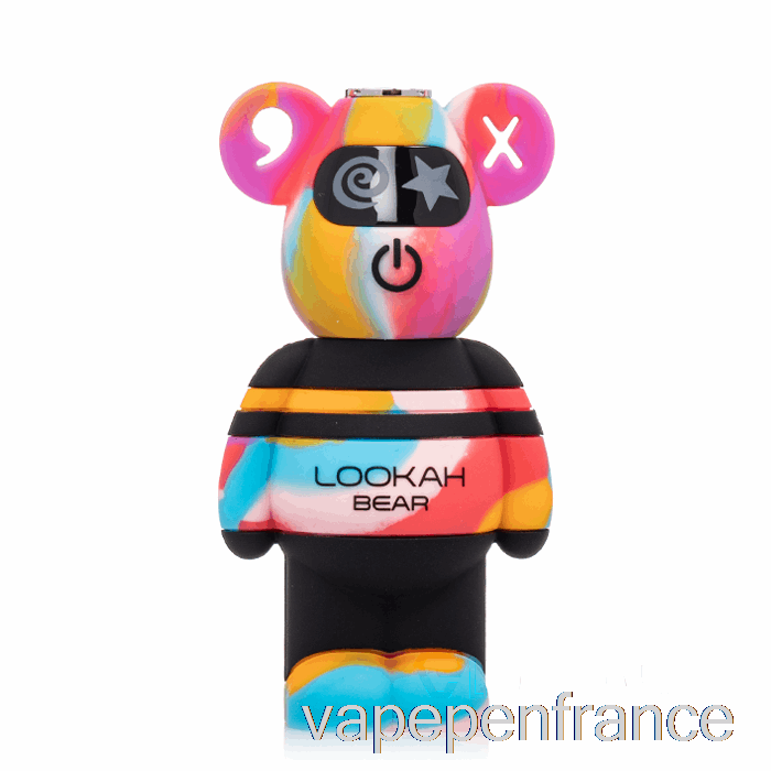 Lookah Ours 510 Batterie Stylo Vape Arc-en-ciel